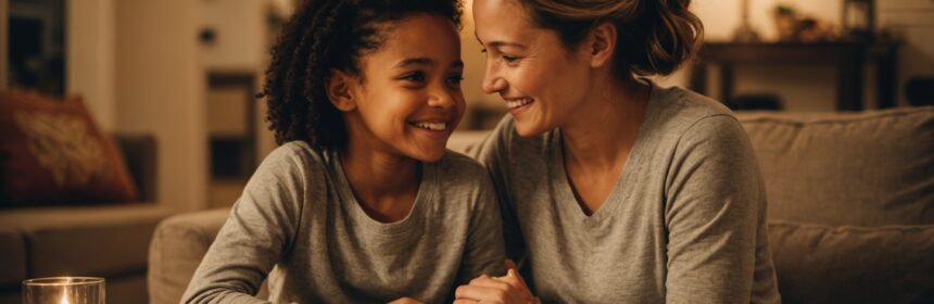 Rencontre pour parents solos, illustration lifestyle