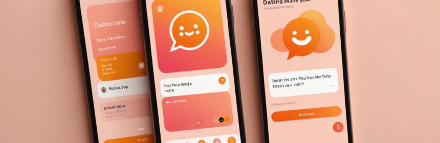 Illustration d'applications de rencontre gratuites mettant en avant la personnalité